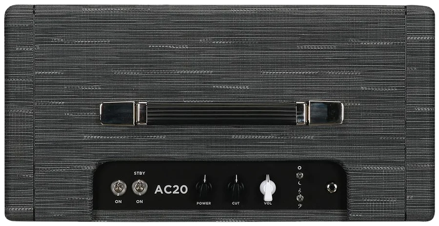 AC20 Combo, control panel